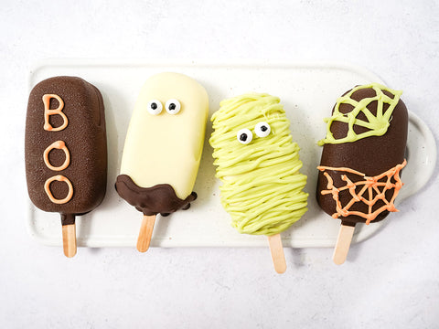 Spooky Halloween Fudgsicles