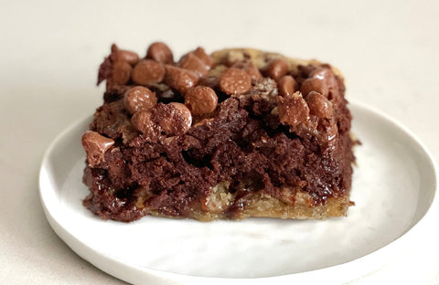 Vegan No Milk Brookies