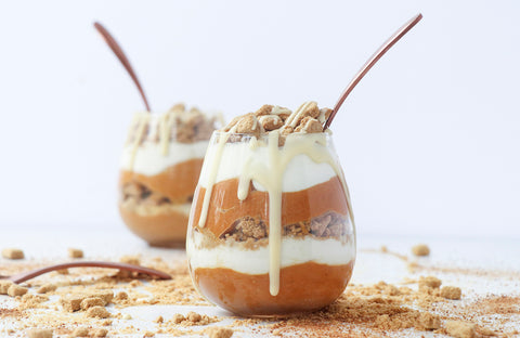 White Chocolate Pumpkin Parfaits