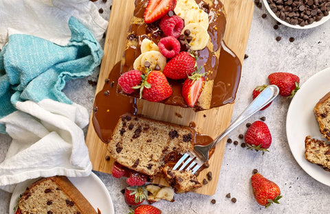 Paleo Chocolate Chip Banana Bread