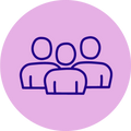 Illustration of three people