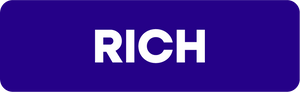 Blue button symbol with the word RICH in white