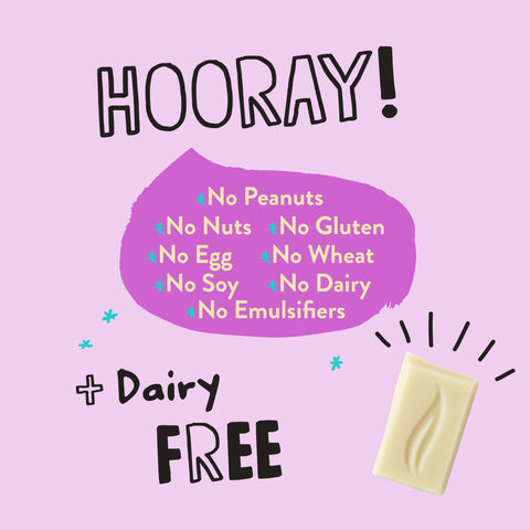 Organic Vegan White Bar (2.8 oz) (SINGLE BAR)
