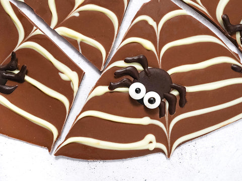 Halloween Spiderweb Bark