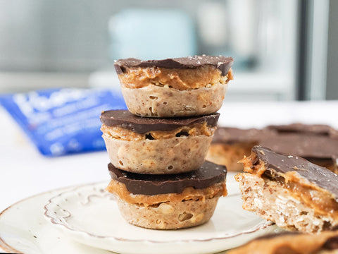 No Bake Vegan Snickers Bites