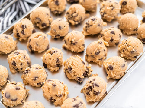 Freeze Dough Balls for Later