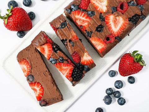 Vegan Berry Fudge
