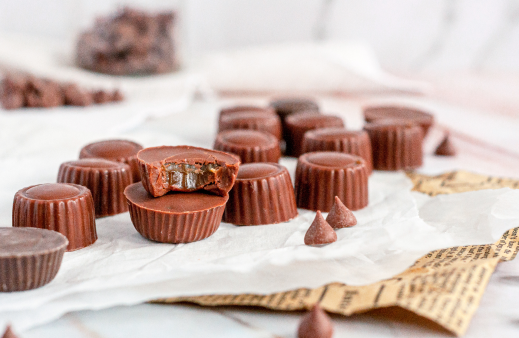 Vegan Chocolate Covered Caramels