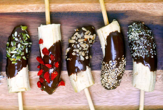 Chocolate Vegan Banana Pops