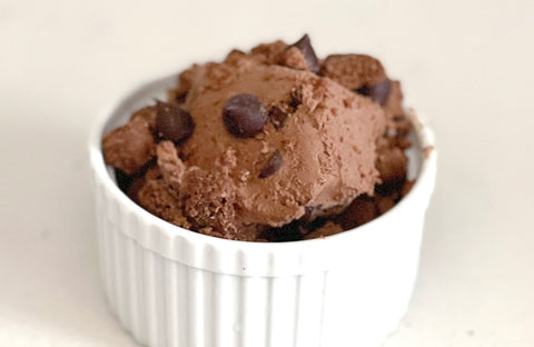 Vegan Double Chocolate Cookie Ice Cream – No Ice Cream Maker Needed