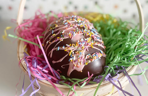 Vegan 2 Piece Chocolate Easter Egg