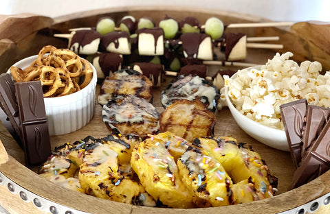 Grilled Fruit Charcuterie