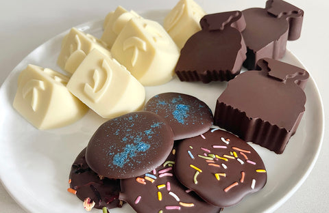 Vegan Chocolate Hanukkah Dreidel & Gelt