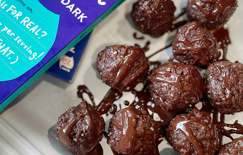 Peppermint Chocolate Energy Bites