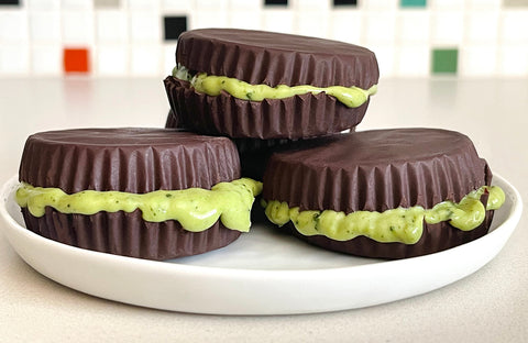 Vegan Matcha Ganache Sandwiches