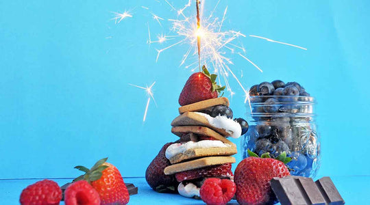Fourth of July Berry S'mores