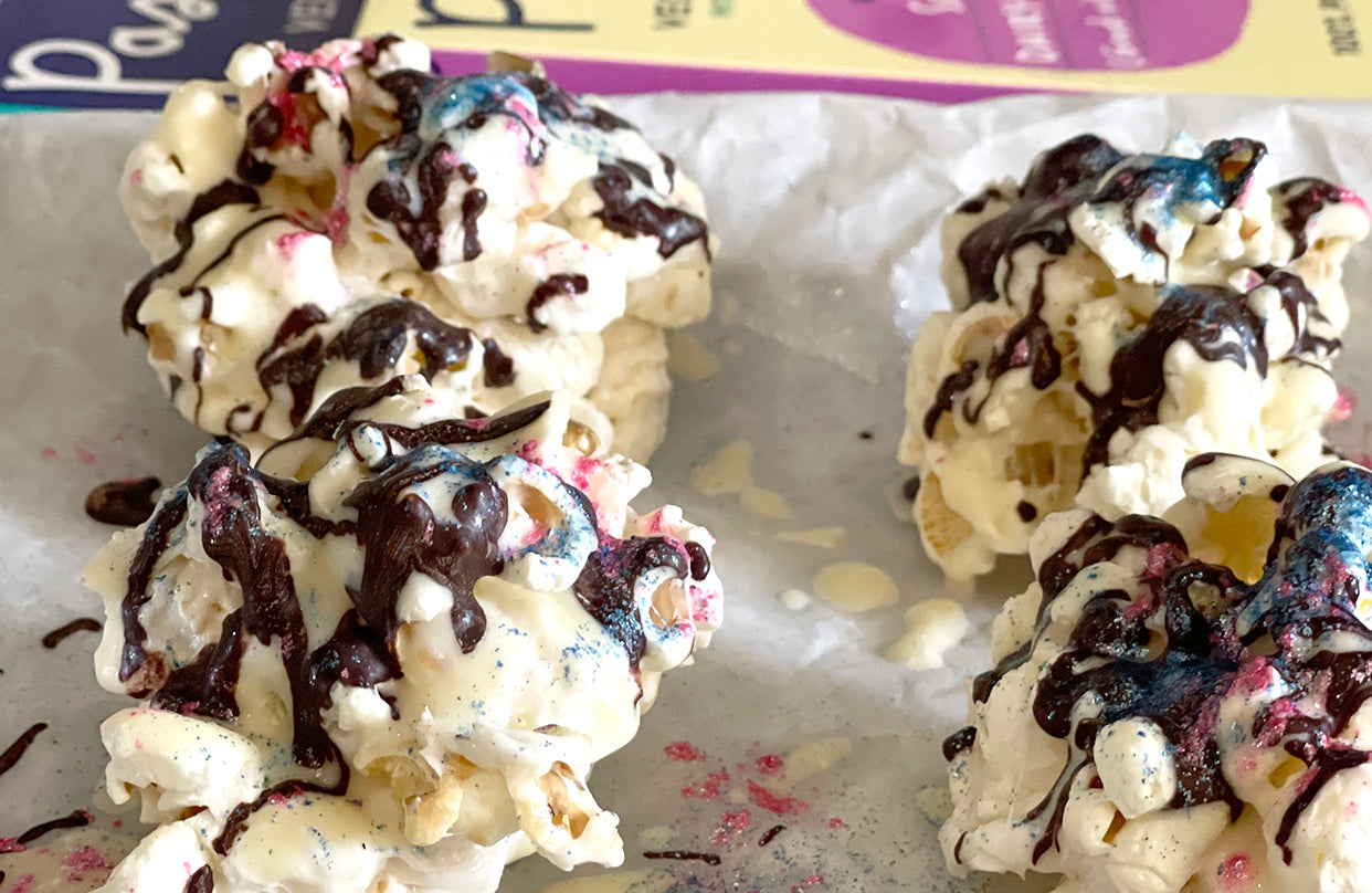 Vegan Popcorn Balls Pascha Chocolate Co