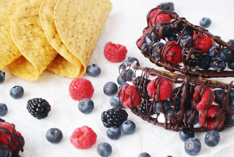 Chocolate Dessert Tacos