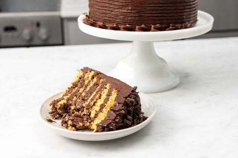 Southern Layer Cake Hack with Fudge Frosting