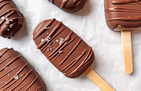 Vegan Chocolate Fudge Ice Cream Bars