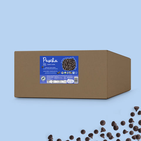 Pascha 55% Cacao 15kg Bulk Dark Chocolate Chips