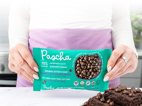 NEW! Keto, Paleo 70% Coconut Sugar Dark Chocolate Chips