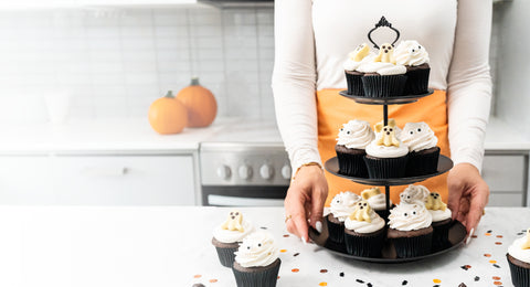 Boo-tifully Baked with Our Wickedly Delicious White & Dark Baking Chips