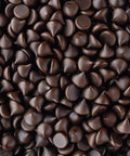 Close-up of dark chocolate chips