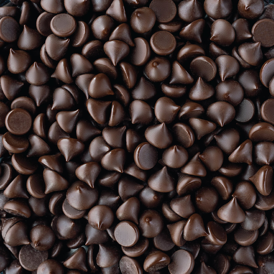 Bulk Keto Mini Chips (10 lbs) - 100% Cacao Organic Vegan Unsweetened Dark Chocolate Chips (4000 ct) - Sugar Free!