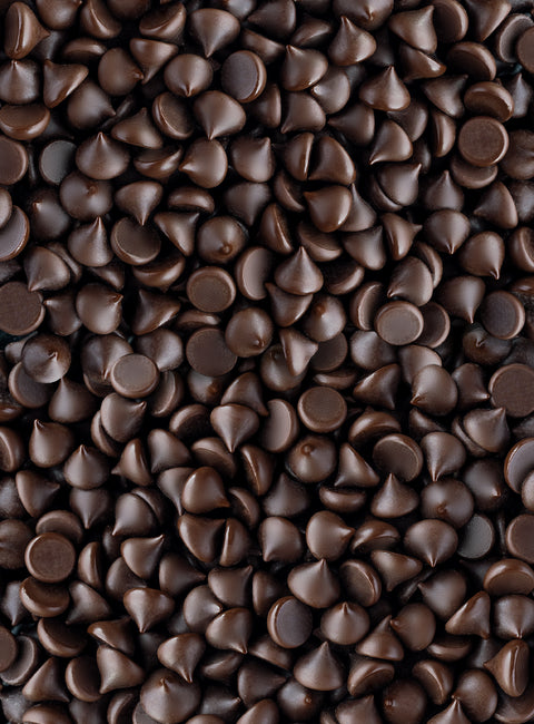 Pile of chocolate chips 