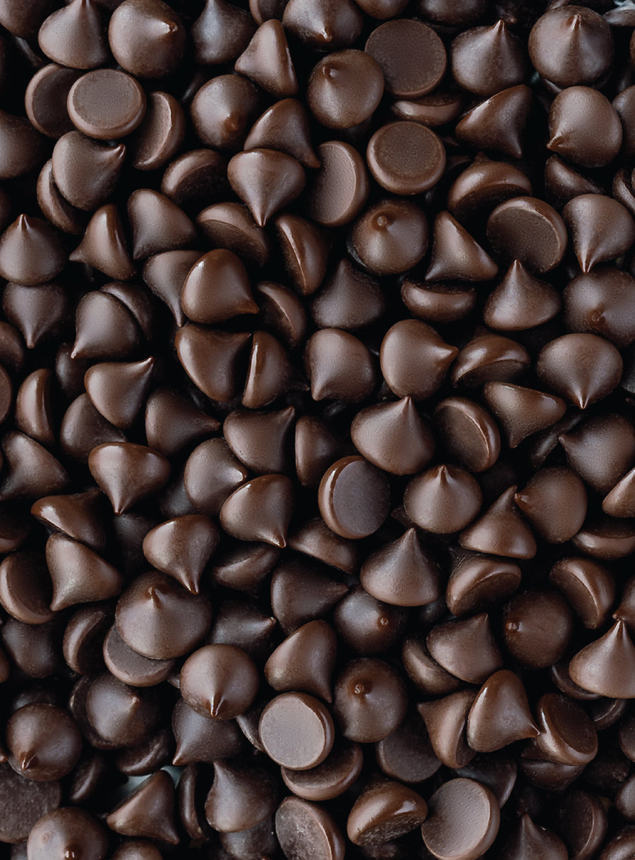 Bulk Baking Chips (10 lbs) - 85% Cacao Organic Vegan Extra Bitter-Sweet Dark Chocolate Chips (1000 ct) - Keto Friendly