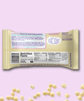 The back of the Pascha Chocolate  White Chocolate Chip Bag