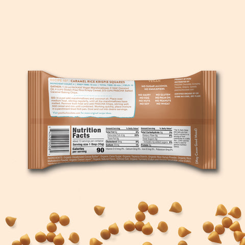 NEW! Organic & Vegan Salted Caramel Baking Chips (8 Bags)