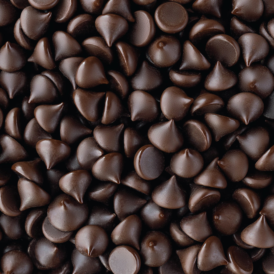 100% Cacao Organic Vegan Unsweetened Dark Chocolate Chips (8.8 oz)