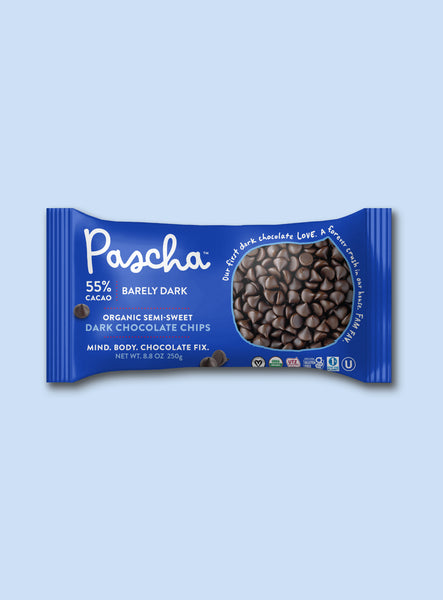 55% Cacao Organic Vegan Semi-Sweet Dark Chocolate Chips (6 Bags