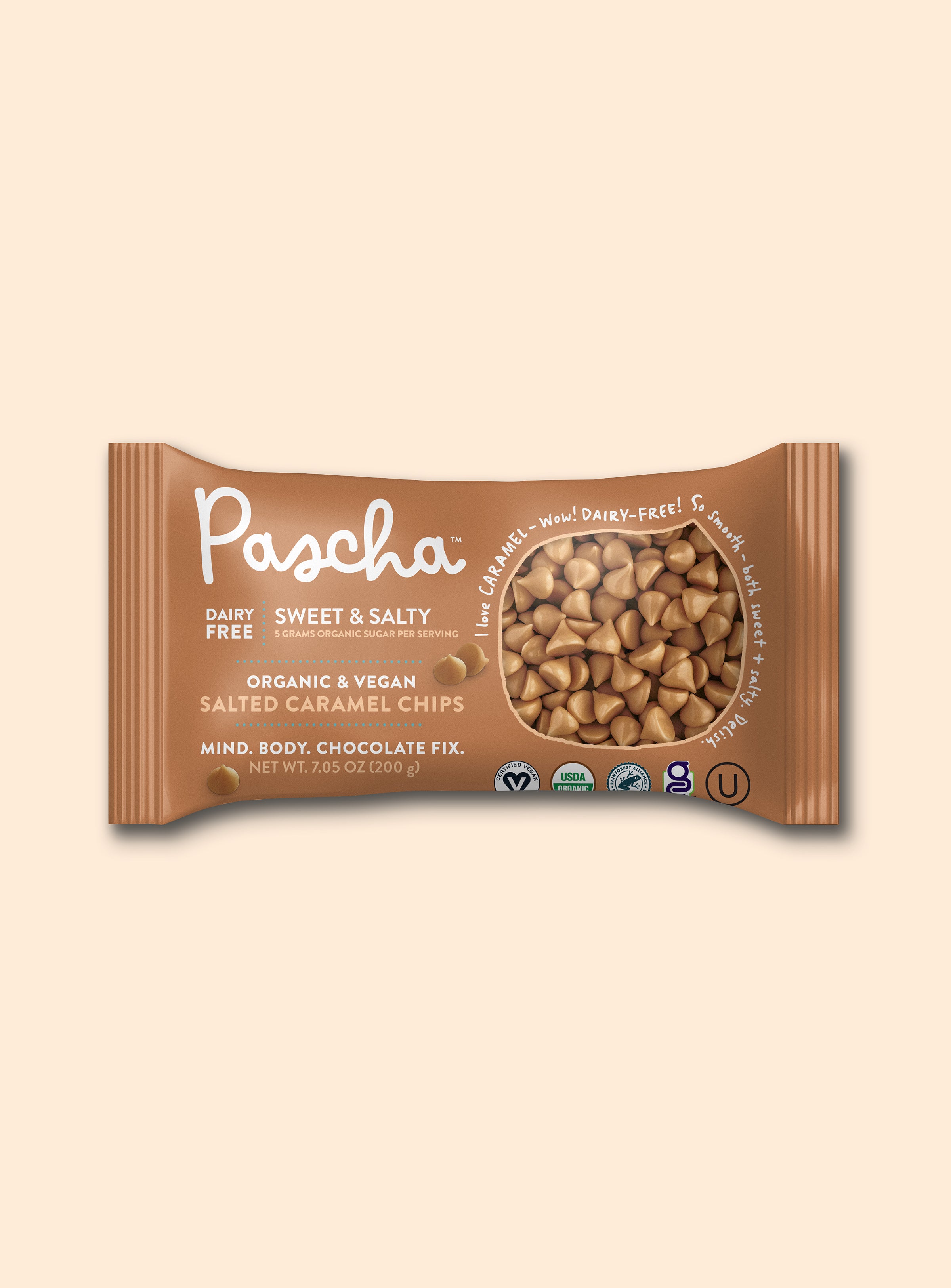 55% Cacao Organic Vegan Semi-Sweet Dark Chocolate Chips (6 Bags