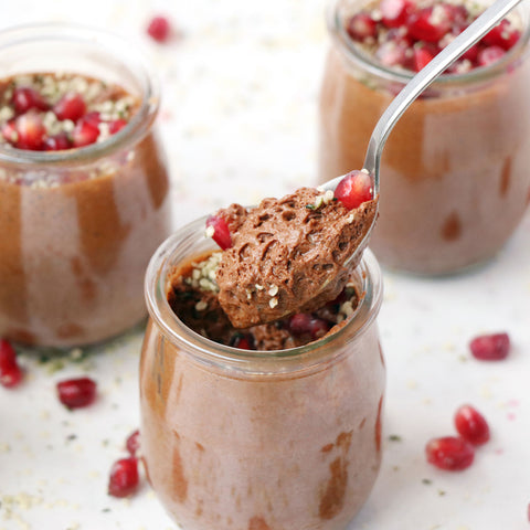 Chocolate mousse using Pascha 55% Cacao Dark Chocolate Chips