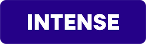 Blue button symbol with the word INTENSE in white