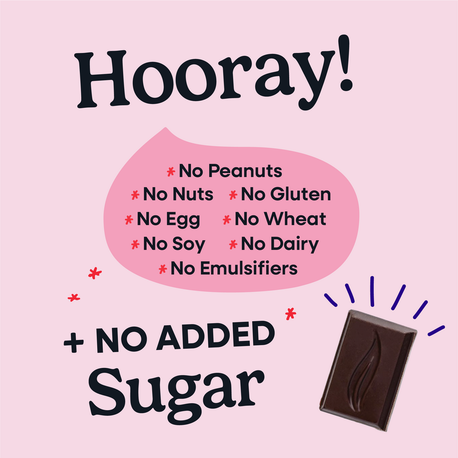 100% Cacao Organic Vegan Dark Chocolate Bar with Cocoa Nibs