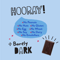 55% Cacao Organic Vegan Dark Chocolate Bar (2.8 oz) (SINGLE BAR)
