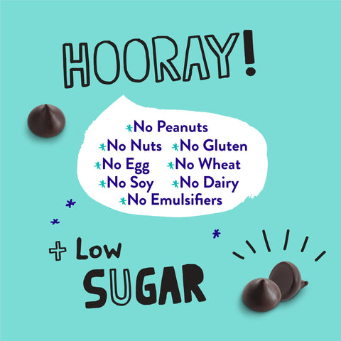 85% Cacao Organic Vegan Extra Bitter-Sweet Dark Chocolate Chips (8.8 oz) - Keto Friendly (SINGLE BAG)